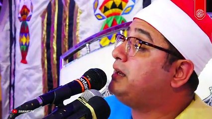 الشحات عندما يعزف صوته علئ لحن الهدوء تنساب الآيات بمعانيها : إنما المؤمنون الذين آمنوا بالله ورسوله