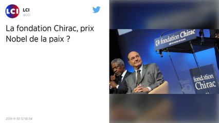 Borloo estime qu’elle mérite le Nobel de la Paix : qu’est-ce que la Fondation Chirac ?