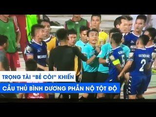 Tình huống hy hữu: TRỌNG TÀI "BẺ CÒI", các cầu thủ Bình Dương PHẪN NỘ TỘT ĐỘ | NEXT SPORTS