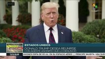 Pdte. Donald Trump quiere reunirse con el agente que lo acusó