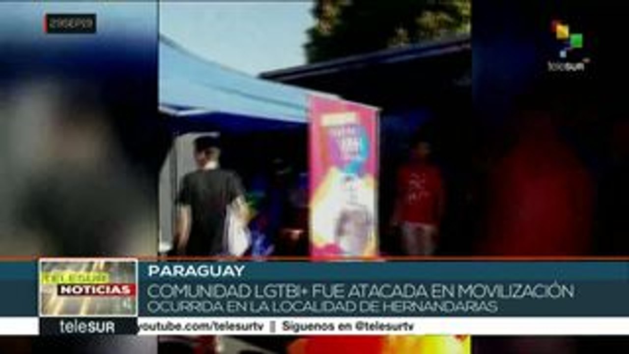 Atacan a miembros LGBTI paraguayos que exigían respeto a sus derechos