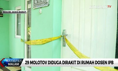 29 Molotov Diduga Dirakit di Rumah Dosen IPB