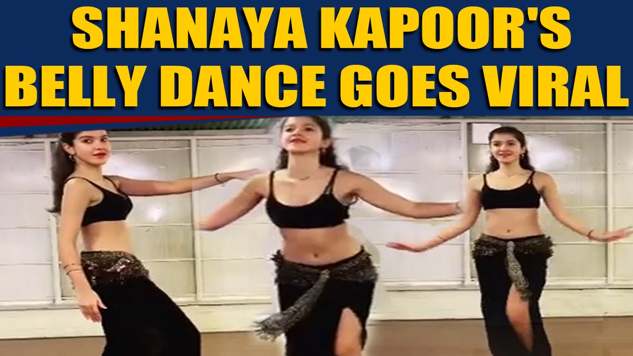 Shanaya Kapoor performs belly dance, video goes viral