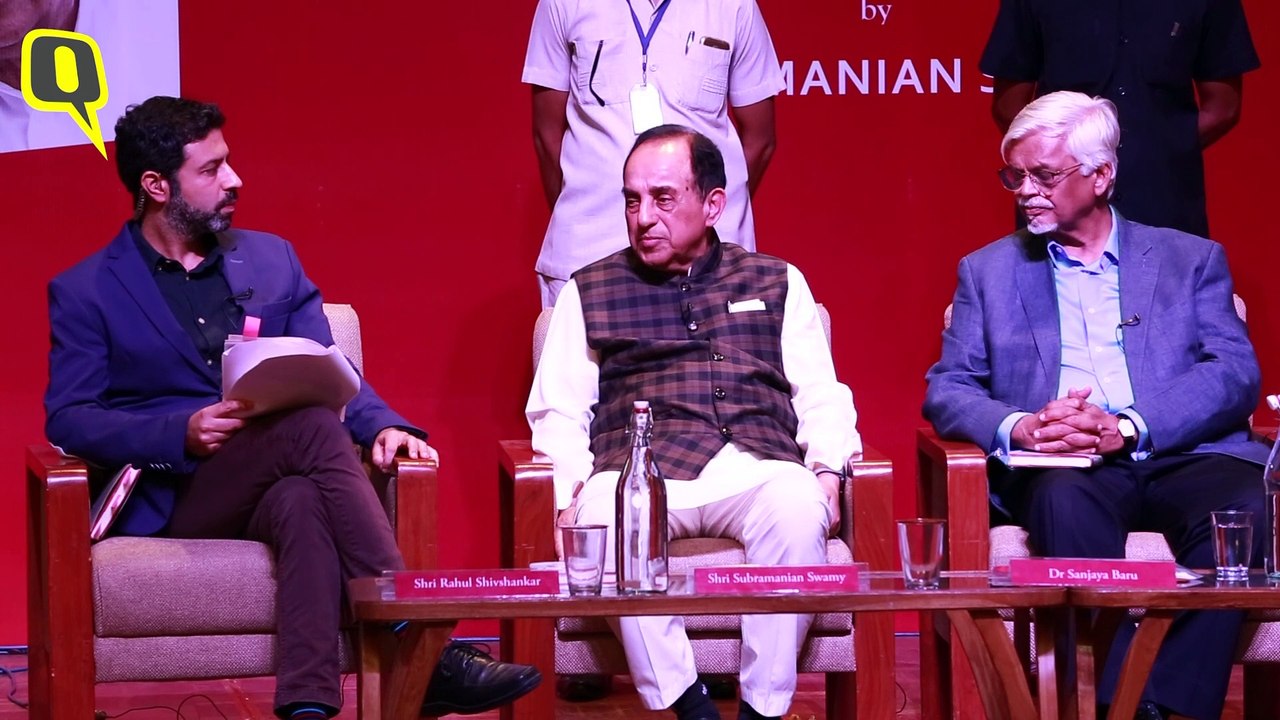 BJP Leader Subramanian Swamy Blames the Govt Advisers for Economic Slowdown