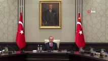 Cumhurbaşkanı Recep Tayyip Erdoğan başkanlığındaki Milli Güvenlik Kurulu toplantısı sona erdi