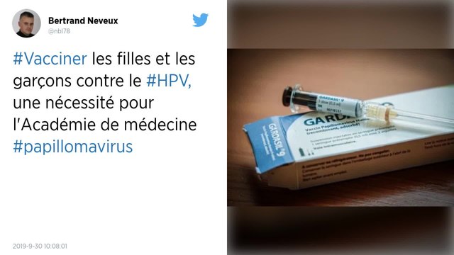 Vacciner les garçons contre le papillomavirus, « une nécessité » selon l’Académie de Médecine