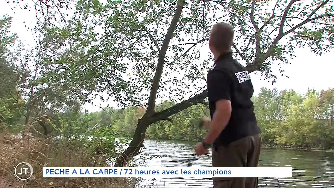 PECHE A LA CARPE 72 heures avec les champions