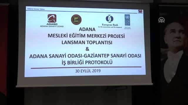 Adana Mesleki Eğitim Merkezi Projesi tanıtıldı
