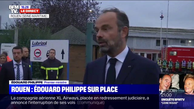 Édouard Philippe sur l'incendie à Rouen: Dès que les analyses seront effectuées, nous publierons les résultats