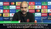 I won't kill myself if City don't win the Champions League - Guardiola