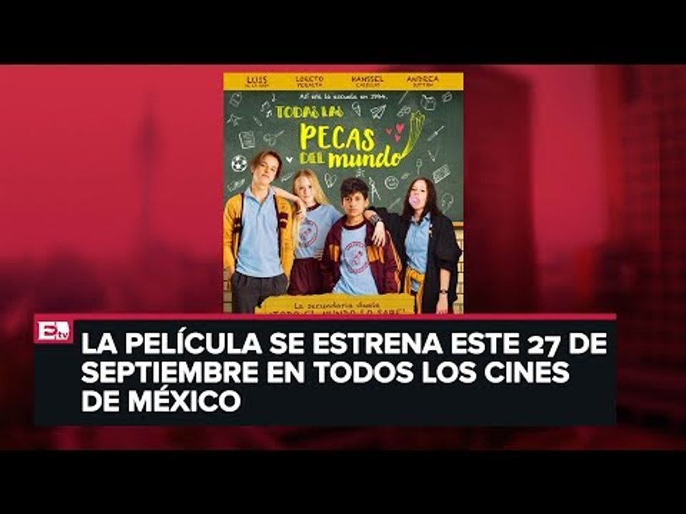Presentan la película 'Todas las pecas del mundo'
