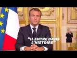 L'hommage d'Emmanuel Macron à Jacques Chirac
