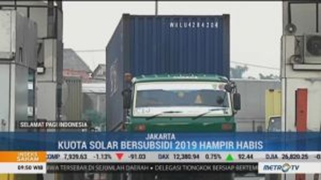 Kuota Solar Bersubsidi Hampir Habis