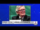 Roban joyas y armas a integrante del Comité de Juegos Olímpicos de 1968 | Francisco Zea