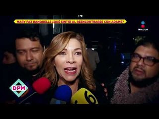 Así fue el reencuentro de Mary Paz Banquells con Adame | De Primera Mano