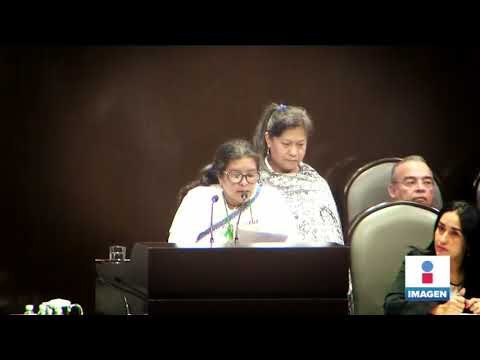 Padres de los 43 normalistas fueron recibidos en la Cámara de Diputados | Yuriria Sierra