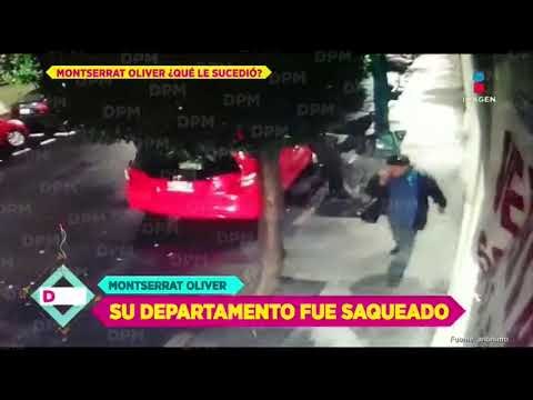 ¡Casi medio millón de pesos en bienes y joyas fue lo que le robaron a Montserrat Oliver!