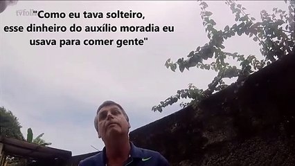 Bolsonaro diz que usou auxílio-moradia para comer gente (1)