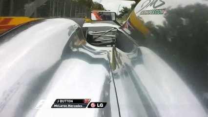 F1, Melbourne 2011 (FP3) Jenson Button OnBoard