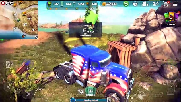 Off The Road OTR Open World Driving Car Simulator Big Truck Android Gameplay Video #6