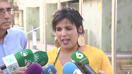Teresa Rodríguez: "Denunciando se puede conseguir que un hecho así no quede impune"