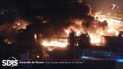 Incendie à Rouen : Lubrizol indique que l'incendie a commencé à l'extérieur du site