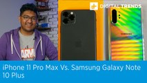 Apple iPhone 11 Pro Max vs. Samsung Galaxy Note 10 Plus