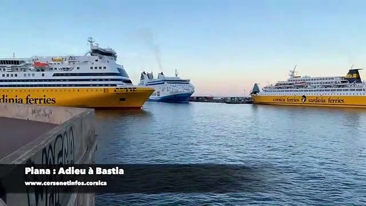 Piana :  Adieu à Bastia