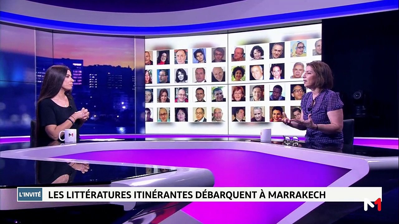 Nadia Essalmi, présidente de l'association littératures itinérantes - Les littératures itinérantes débarquent à Marrakech  - 30/09/2019