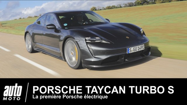 Porsche Taycan Turbo S ESSAI de la 1ere Porsche électrique de 761 ch !