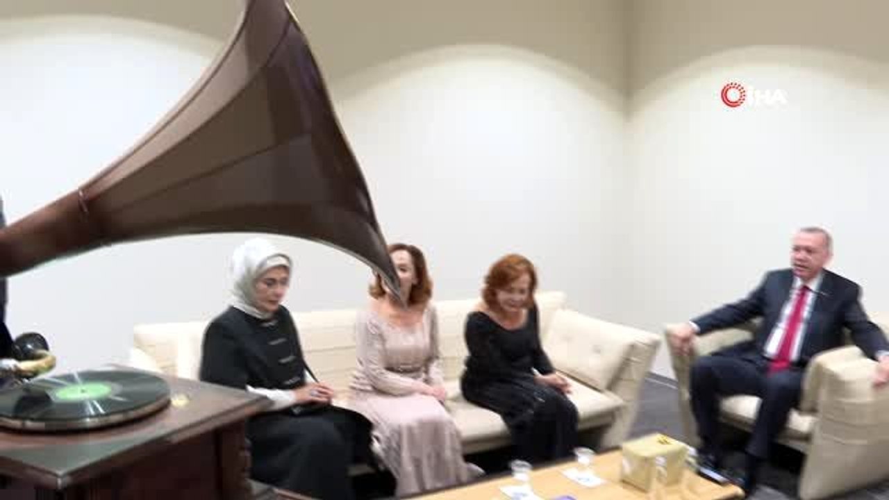 Cumhurbaşkanı Erdoğan, Güher ve Süher Pekinel'i kabul etti