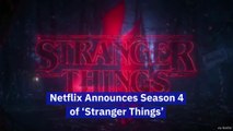 Netflix Announces Season 4 of ‘Stranger Things’