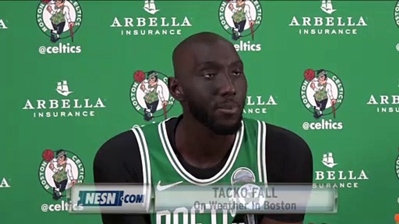 Tacko Fall On Cold Weather In Boston