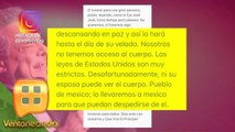 ¡El esposo de Sarita Sosa asegura que no tienen acceso al cuerpo de José José! | Ventaneando