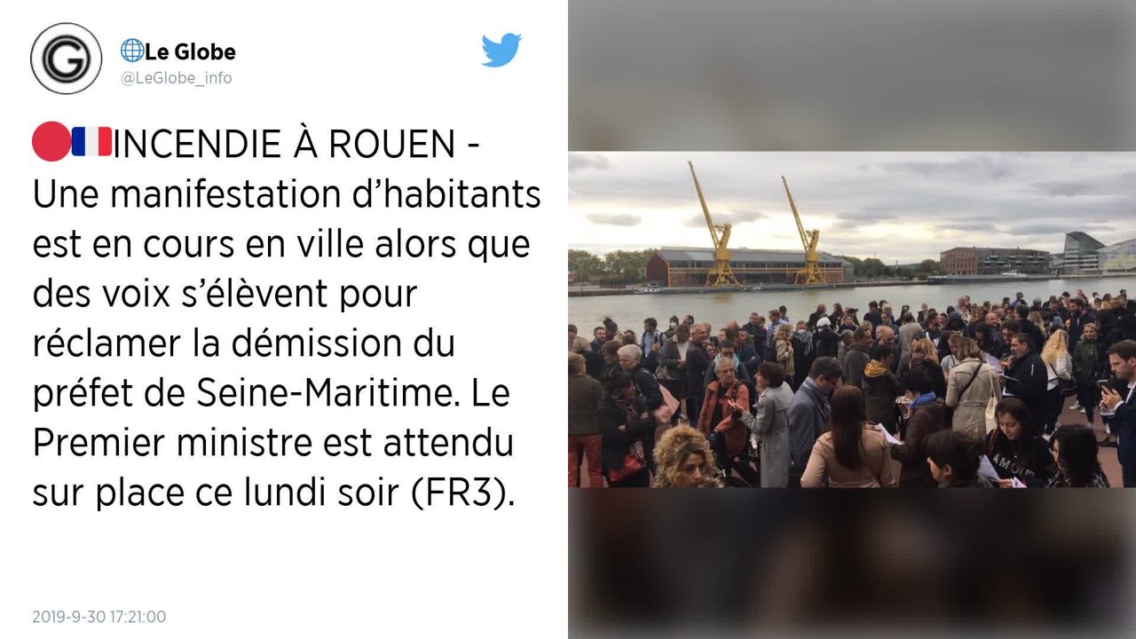 Incendie de Rouen : Le préfet de Normandie s’explique devant les élus