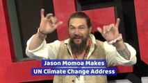Jason Momoa Addresses The United Nations