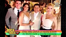 VIDEO | Así llegó al Ecuado Ericka Vélez para el matrimonio de sus amigos actores