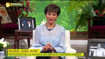 ¡María Luisa Ortiz está conmovida por la noticia de la muerte de su primo José José! | Ventaneando