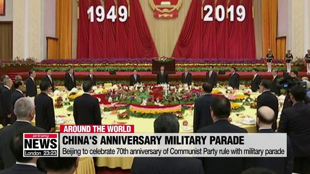 China to celebrate 70th anniversary of Communist Party rule with military parade in Beijing