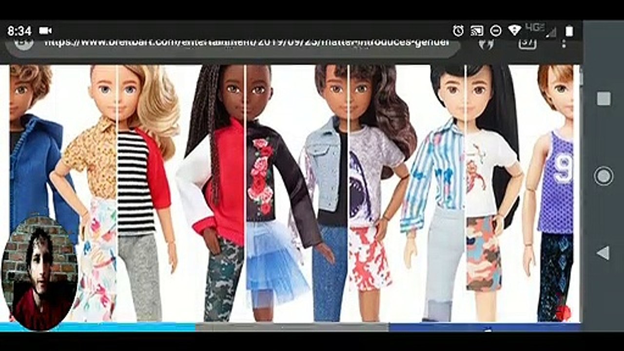 Mattel introduce gender neutral dolls