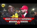 Man United 1-1 Arsenal | Guendouzi Shows Leadership & Saka Was Our Best Attacker! (Turkish)