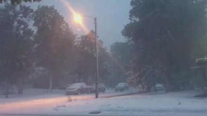 美 북서부 때 이른 폭설로 일부 지역 비상사태 선포 / YTN