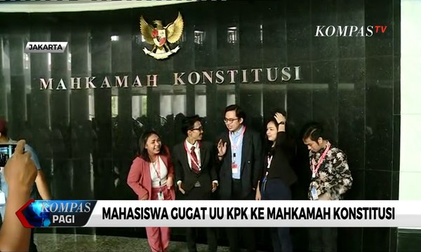 Mahasiswa Gugat UU KPK ke MK, Hakim Minta Perbaikan Materi Gugatan