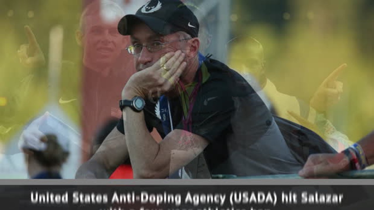 Top coach Salazar given doping ban