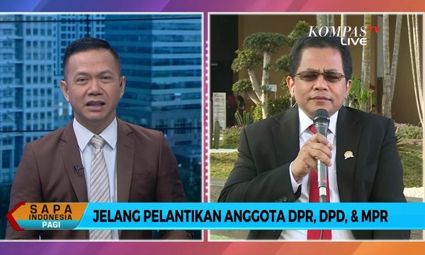 Jelang Pelantikan Anggota DPR, DPD, & MPR, Sekjen DPR: Pimpinan DPR Sore Ini Terbentuk