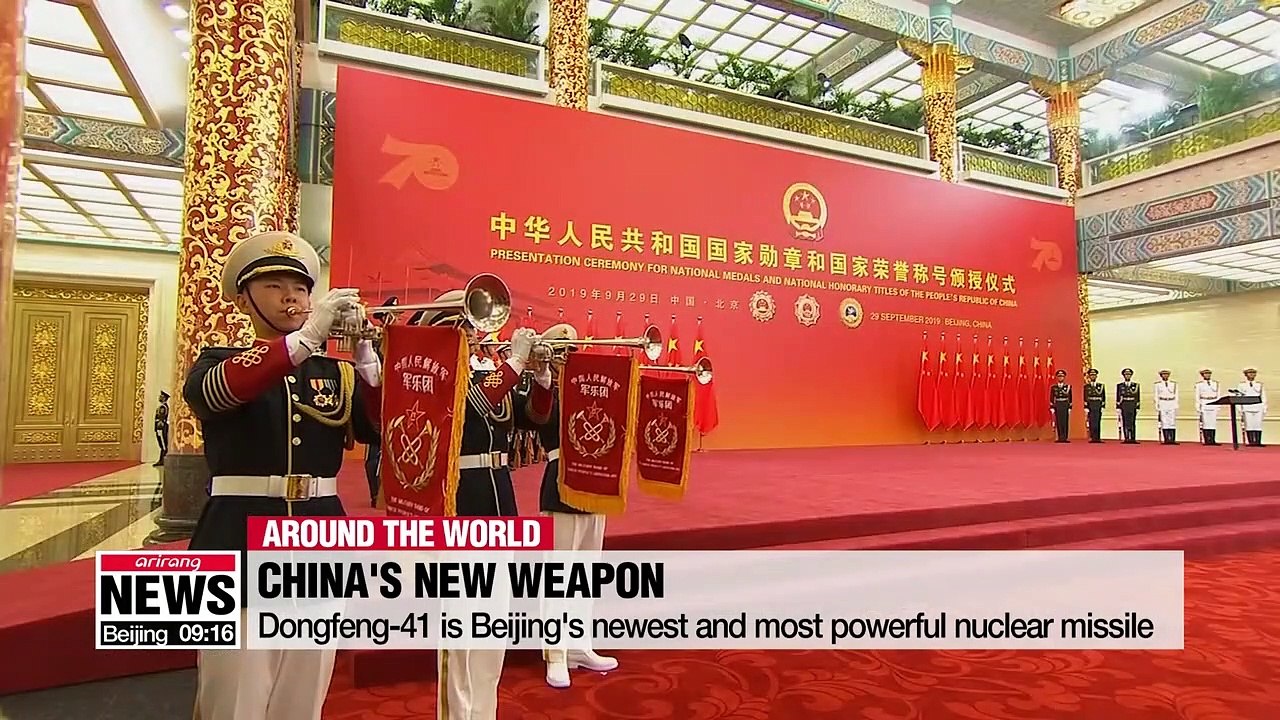 China to celebrate 70th anniversary of Communist Party rule with military parade in Beijing