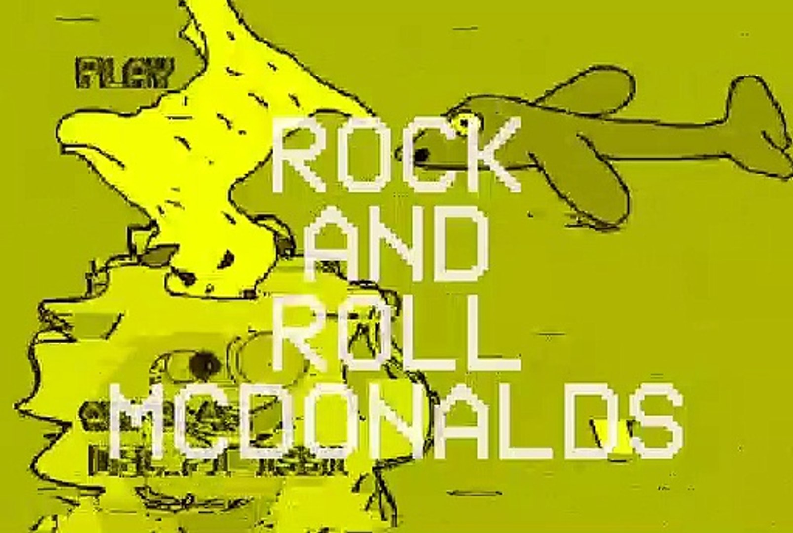 Mvgen Wesley Willis Rock Roll Mcdonalds Video Dailymotion - roblox rock and roll mcdonalds id