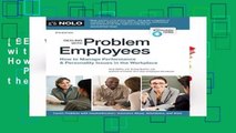[BEST SELLING]  Dealing with Problem Employees: How to Manage Performance   Personal Issues in the