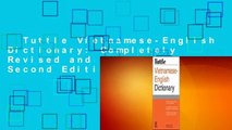 Tuttle Vietnamese-English Dictionary: Completely Revised and Updated Second Edition  Best