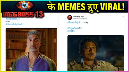 Bigg Boss FUNNY Memes Goes Viral | Bigg Boss 13 | Colors